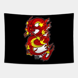 Red Dragon Tapestry