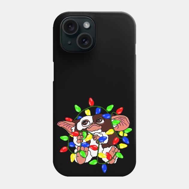 Christmas Gizmo Phone Case by Lydia's Green Light Closet 