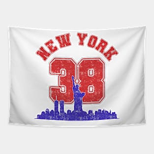 New York Vintage Varsity 38 Tapestry