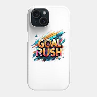 Goal Rush Design Phone Case