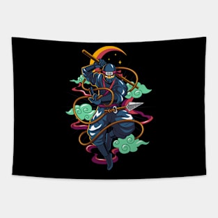 Manga Comic Japanese Ninja Warrior Otaku Tapestry