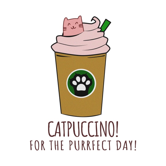 'Catpuccino Cats' Adorable Cats Lover Gift by ourwackyhome