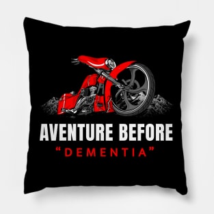 Adventure before dementia, Touring bike Pillow