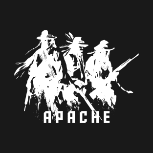 Apache indian tribe silhouette T-Shirt