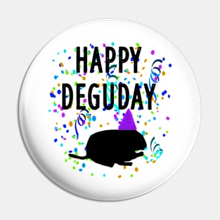 Happy Degu Day pet balance bike animal animal lover Pin