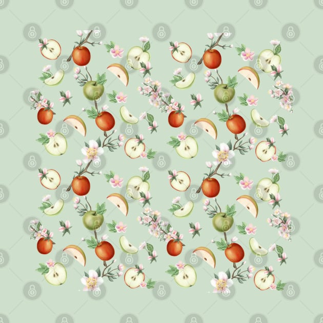 Apple Lovers Pattern by All Thumbs