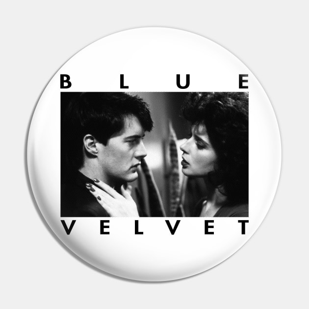 Blue Velvet - Retro Pin by TheAnchovyman