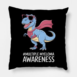 Month Burgundy Ribbon Trex Pillow
