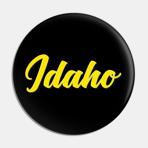 Idaho Pin by ProjectX23Red