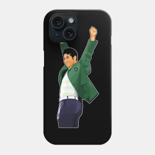 Hideki Matsuyama Green Jacket Phone Case