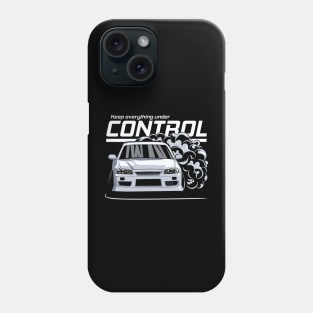 Keep everything under control (white) Phone Case