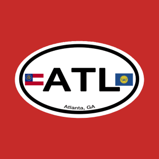 Atlanta Euro-Oval T-Shirt