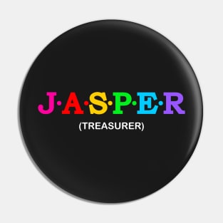 Jasper -Treasurer. Pin