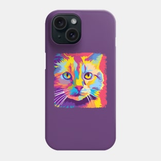 Javanese Cat Pop Art - Cat Lover Gift Phone Case