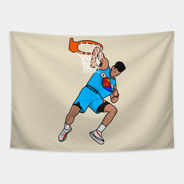 diallo the dunk Tapestry by rsclvisual