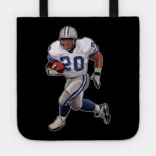 Barry Sanders #20 Hold The Ball Tote