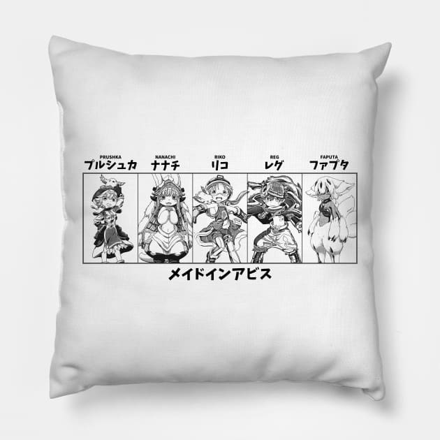 Made in Abyss Pillow by KMSbyZet