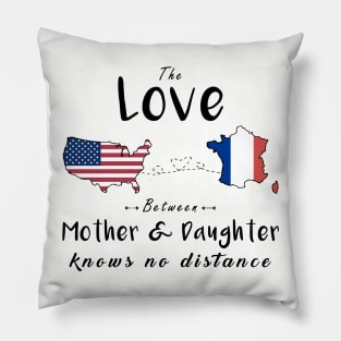 The Love Between Mother And Daughter T Shirts Pillow