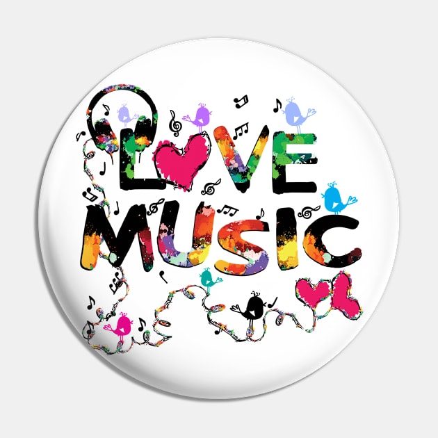 Love MUSIC Pin by CindyS