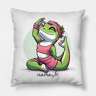 Zen Yoga Lizard Pillow