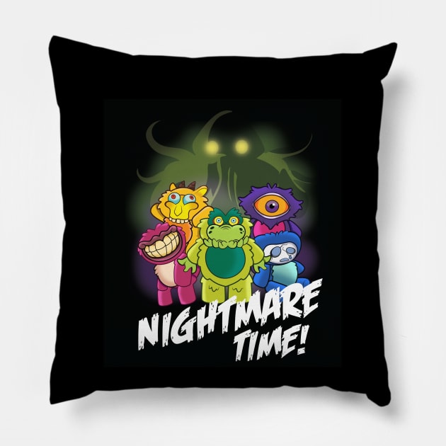 Nightmare Time! Pillow by Mr_Saturated