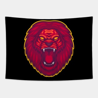 Lion Mascot Tapestry