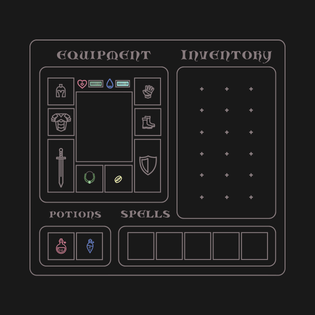 Adventure Game Inventory by Mavis Fox