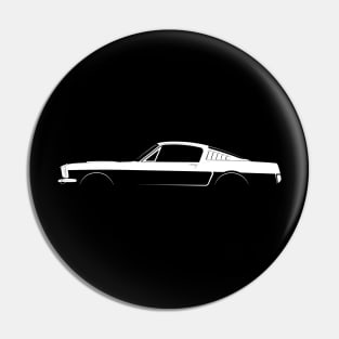 Ford Mustang Shelby GT350 (1965) Silhouette Pin