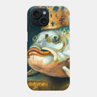 Fish with a Crown Phone Case