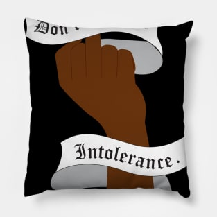 Don't Tolerate Intolerence. Pillow