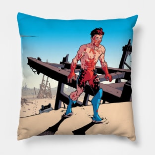 invincible lost mind Pillow