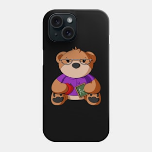 Female Teacher Teddy Bear Phone Case