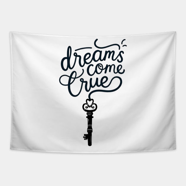 Dreams come True Tapestry by Cotton Candy Art