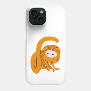 Golden Lion Tamarin Phone Case