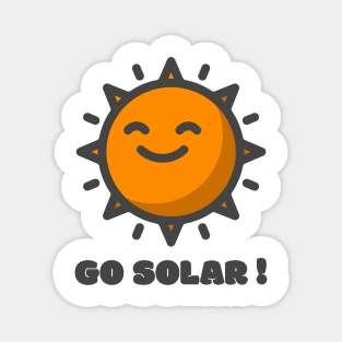 Go Solar Magnet