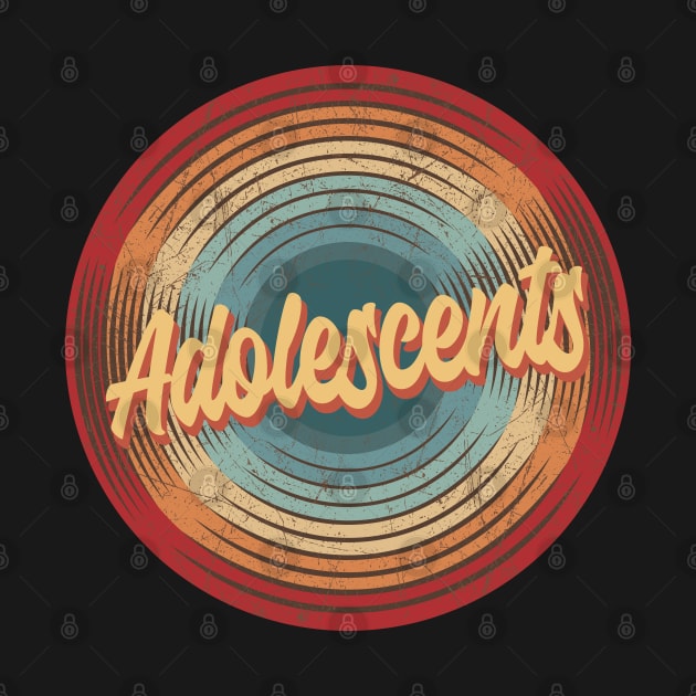 Adolescents Vintage Circle by musiconspiracy