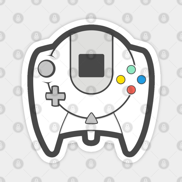 SEGA Dreamcast Controller Magnet by akselkreis