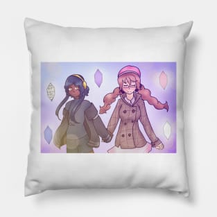 Entropic Float Rashmi and Amelie Magic Granting Art Print And Others Pillow