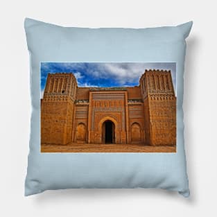 Morocco. Ksar Abbar. Main gate. Pillow