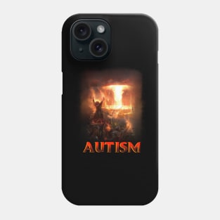 Autism Apocalypse Explosion Wizard Meme Phone Case