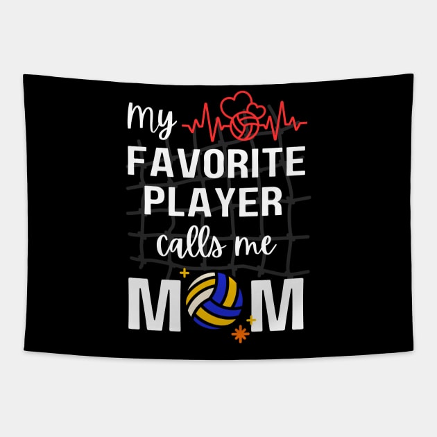 Mom's favorite player Tapestry by T-Crafts