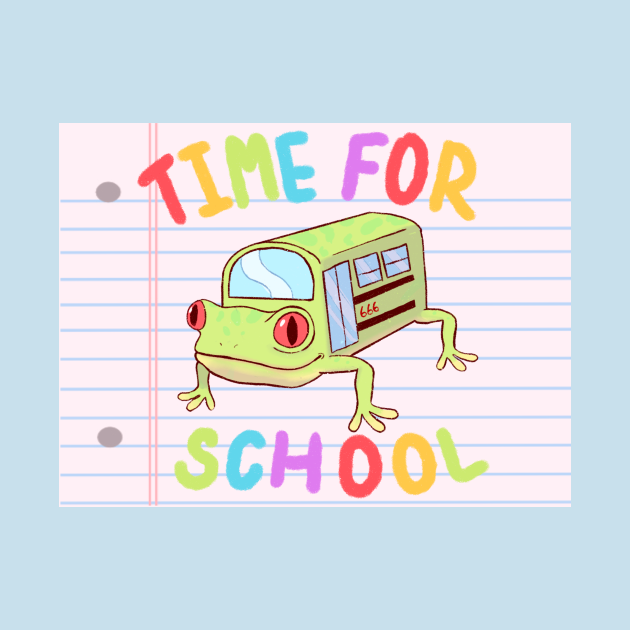 Frog bus Kidcore TShirt TeePublic