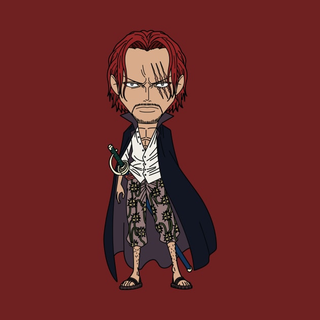 Akagami no Shanks by onepiecechibiproject