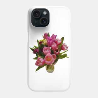 Flowers for Mothers Day Tulips in a Vase Phone Case