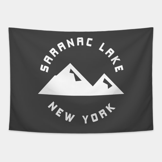 Saranac Lake New York Tapestry by PodDesignShop