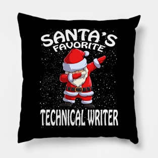 Santas Favorite Technical Writer Christmas Pillow