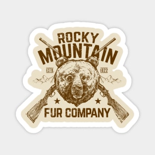 Rocky Mountain Fur Company Magnet