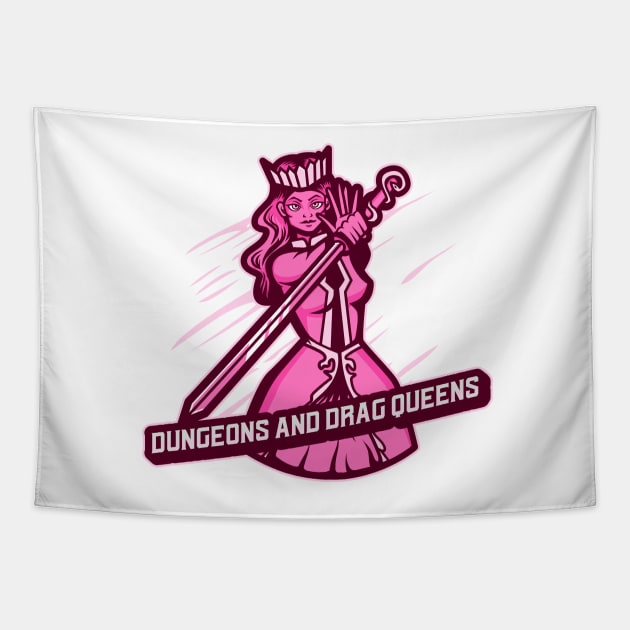 Dungeons and Dragqueens Tapestry by BountL