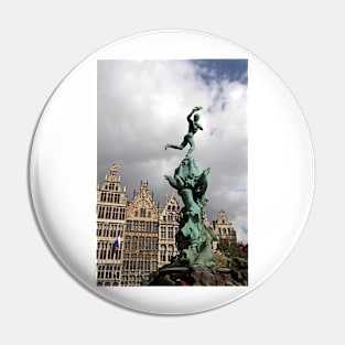 Brabo Fountain - Antwerp, Belgium Pin