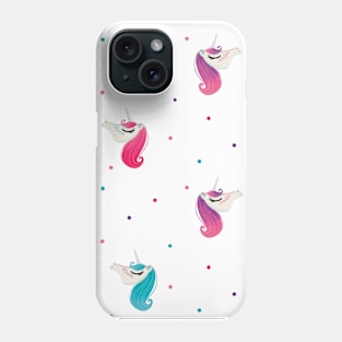 Whimsical Unicorn Dreams: Playful Pattern Phone Case